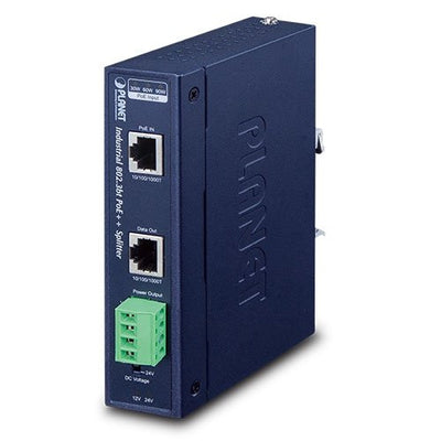Planet Industrial 1-PORT 802.3BT PoE + Splitter — image 1