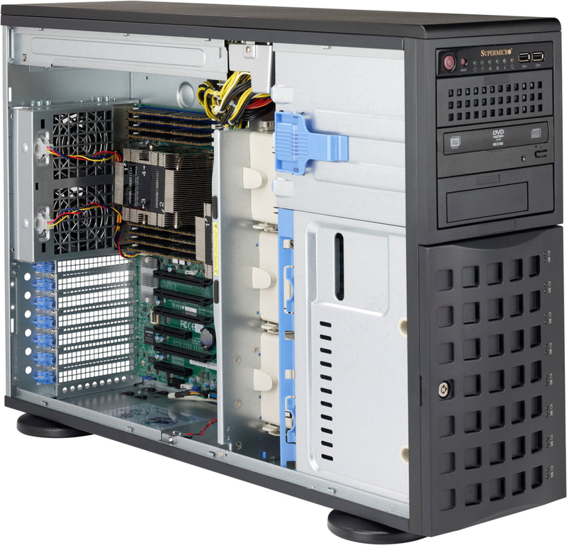 Supermicro CSE-745BAC-R1K23B-SQ Housing Computer Full Tower Black 1230W