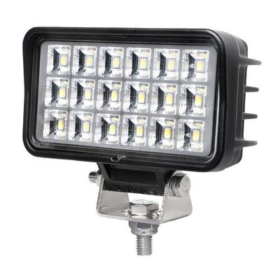 Faro Trabajo Rectangular 18 Leds 1500 Lm, 9 - 32V, IP67 — image 1