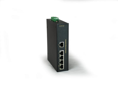 Levelone Industr.switch 5XFE/IP30+DIN Metal — image 1