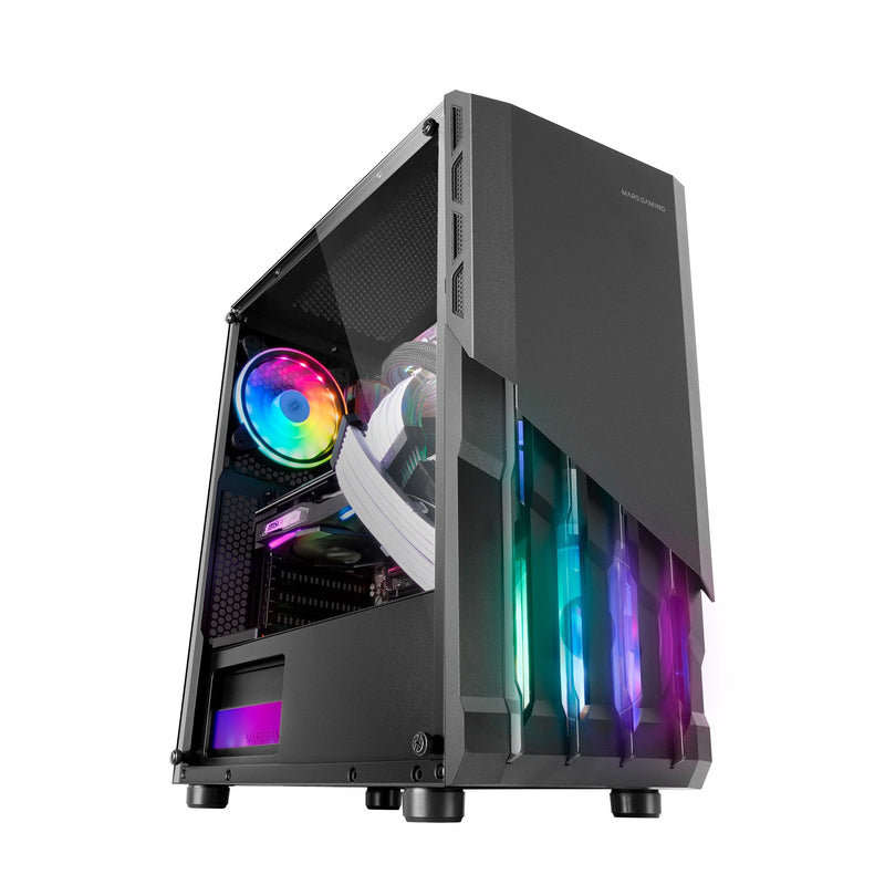 PC Case Marsgaming MCX2 Frgb Black ATX