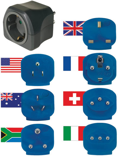 Adapter Set 7 Plugs Travel — image 1