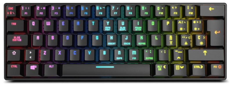 Krom Keyboard Gaming Kluster RGB Mini Keyboard