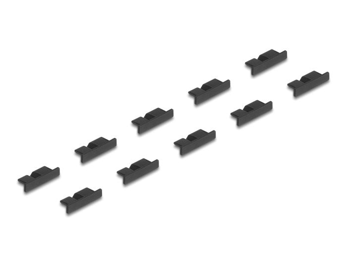 Delock Protection Contra Polvo USB 3.0 Typ Micro-b Female Without Griff 10 Pieces Black