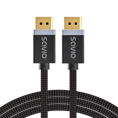 Savio Cable DisplayPort (m), V1.4, 3M, CL-176 — image 1