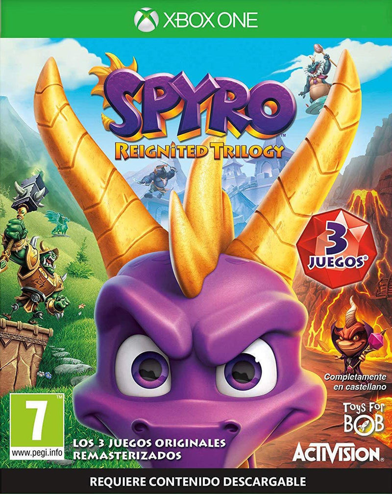 Set Spyro Reignited Trilogy - Xbox One Xbox One