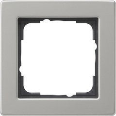 Gira 021133 Frame Embellecedor 1F Gira E2 Steel Inoxidable