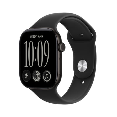 Apple Watch Series 12 GPS 46MM Black Strap Deportiva Black (s M) — image 1