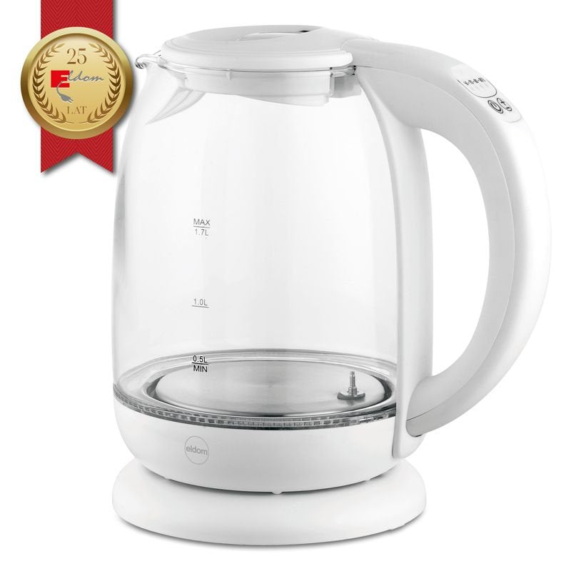 Eldom Kettle Water Lumi, Volumen 1,7 L 2200W