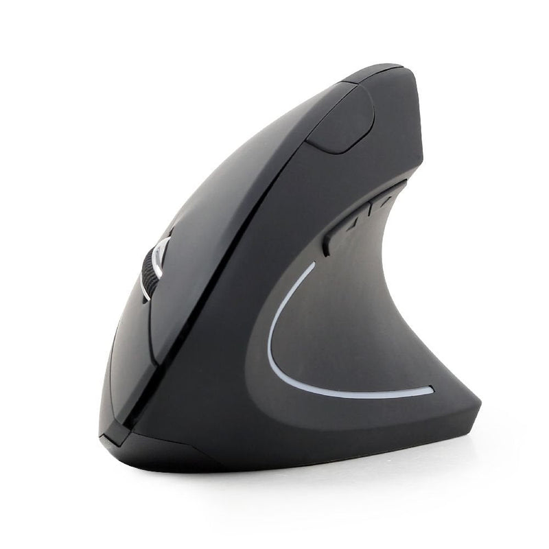Gembird Mouse Ergonomico Wireless Black 6 Buttons