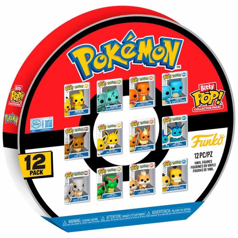 Figura Bitty Pop Multipack Pokemon