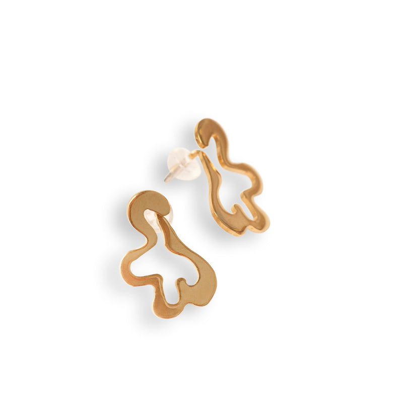 Folia Mini Earrings - Sunlit