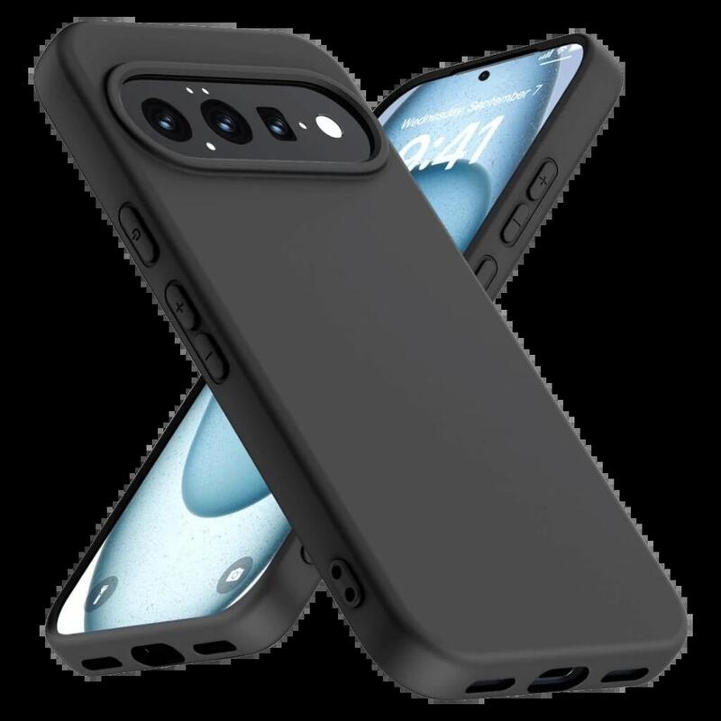 Case Google Pixel 11 Pro XL Square Liquid Premium Black