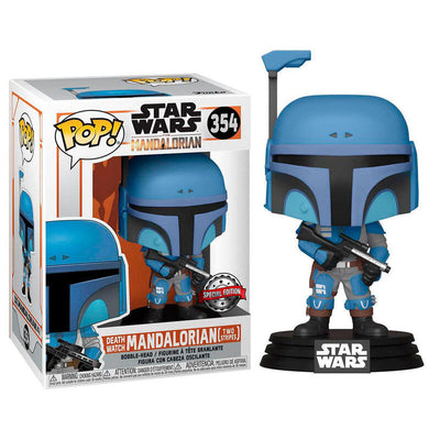 Funko Pop Sw Mandalorian Flashback Blue — image 1