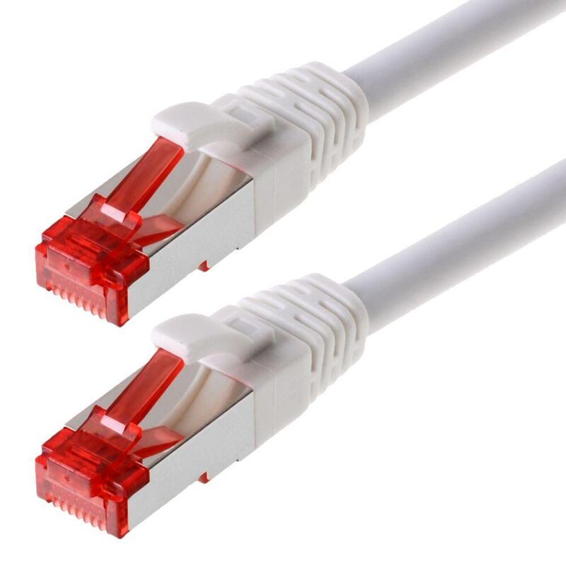Helos Network Cable S/FTP CAT.6 White 2,0M