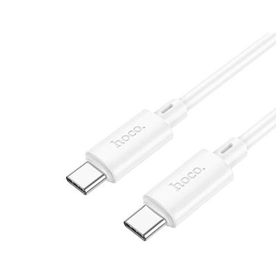 Hoco Data Cable Type-c To Type-c 60W Fast Charge White X88 — image 1