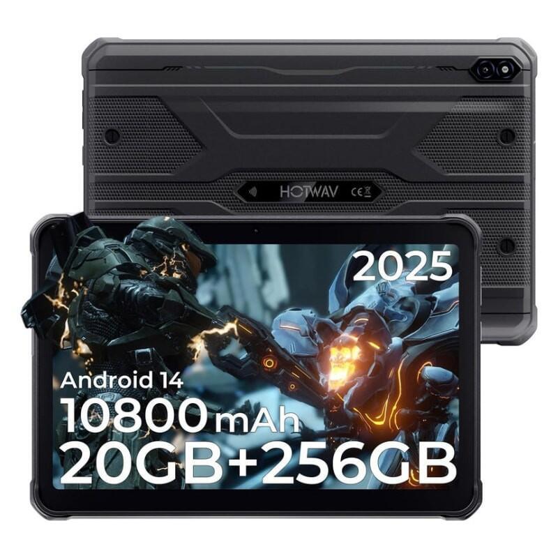 Hotwav R10 Pro 10,1 8GB/256GB Wi-Fi + 4G Black Rugged