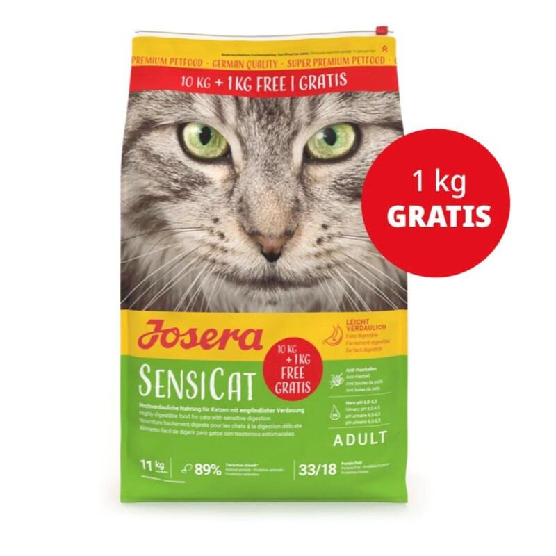 Josera Sensicat 10KG + 1KG