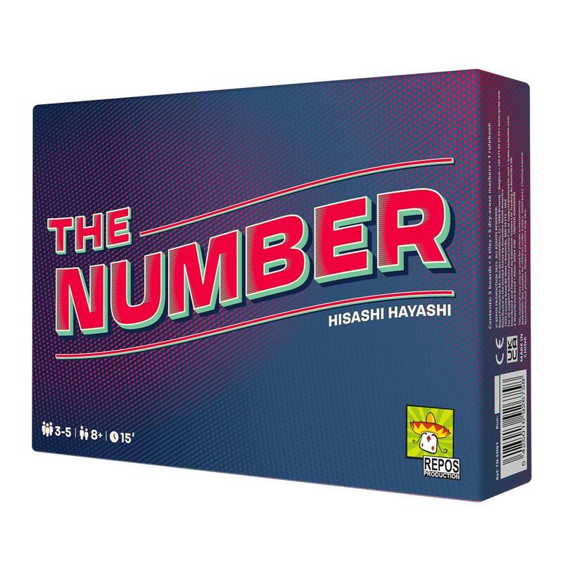 Juego de mesa The Number Edad Recomendada 8 Years