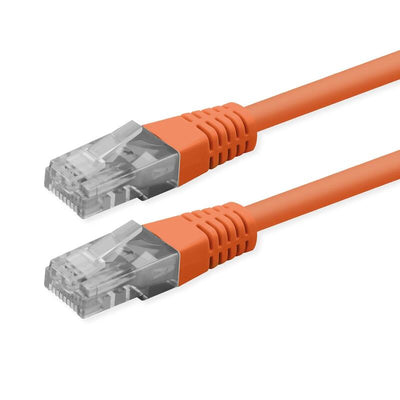 Roline Kab Network Cable CAT.6 Class And UTP PoE Orange 0,5M — image 1