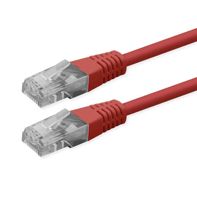 Roline Kab Network Cable CAT.6 Class And UTP PoE Red 0,5M — image 1