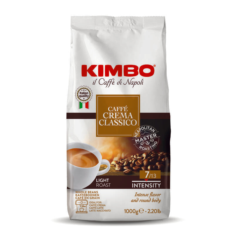 Kimbo - Caffecrema Classico 1KG Cafe Grano