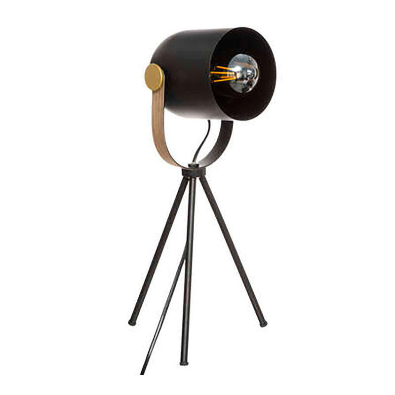 Lamp Desk Tripod Model Action' E27 Colour Black
