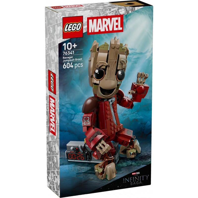 Lego 76341 Marvel Super Heroes Groot Im Ravager-outfit 76341