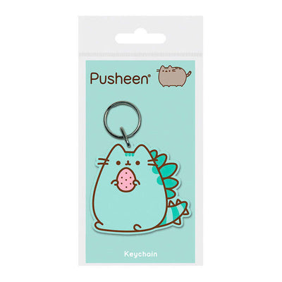 Keyring Rubber Pusheenosaurus — image 1