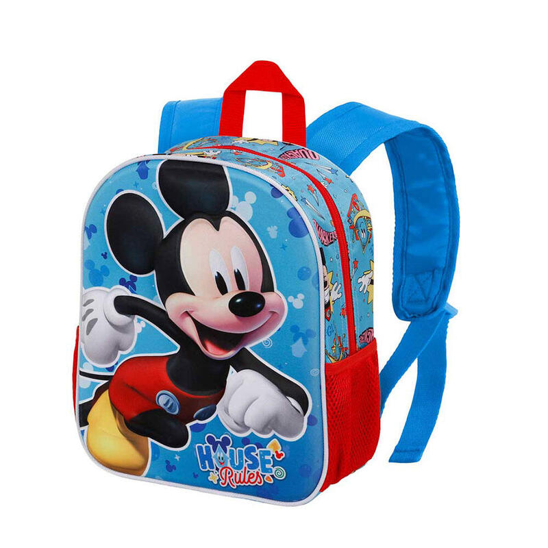 Backpack 3D Small Mickey Mouse House. Karactermania