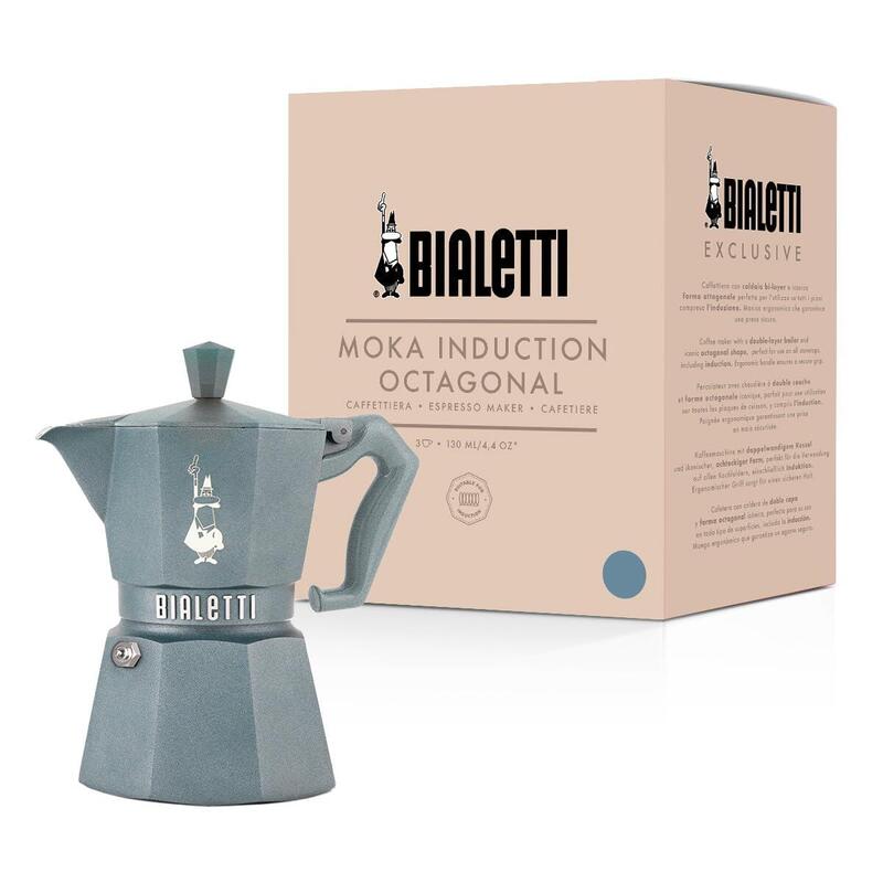 Moka Exclusive 3TZ Induction, Grey