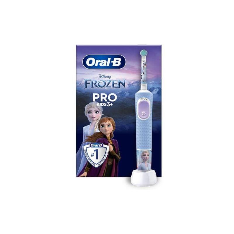 Oral-b Electric Toothbrush Vitality Pro Kids Frozen Edition, Blue Eu