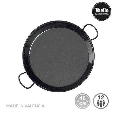Vaello Paellera Tradicional Steel Esmaltado Ø46CM (12 Personas). — image 1