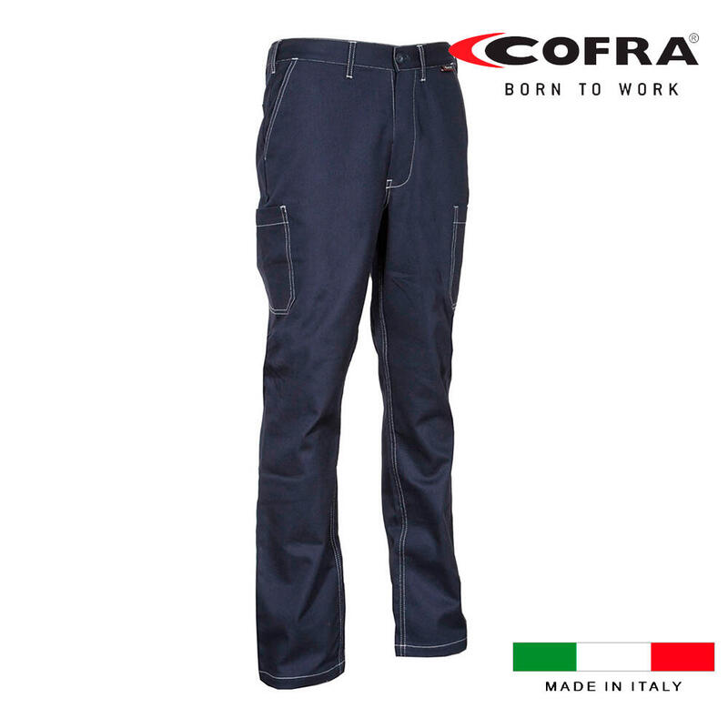 Cofra Pantalon Lesotho Azul Marino Tamaño 40
