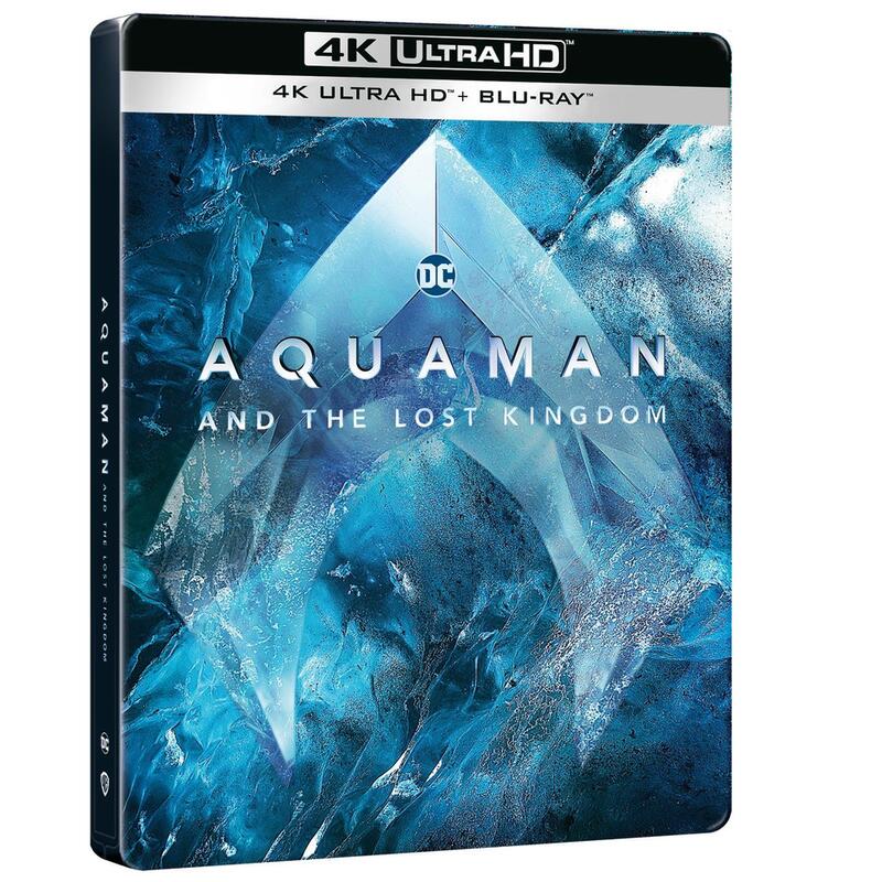 Film Aquaman And Reino Perdido Ed. Metal (4K UHD + Bd) Blu-ray