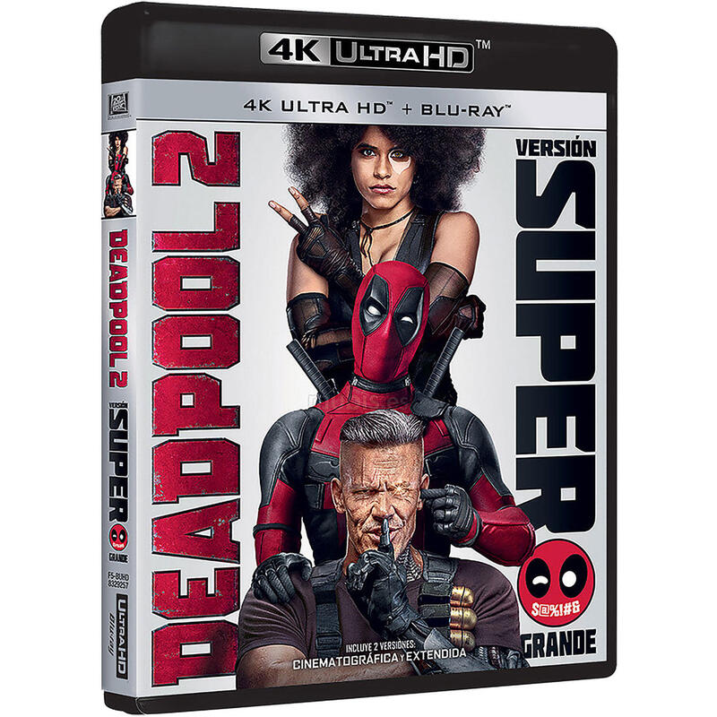 Film Deadpool 2 Version Super Large (4K Uhd) - Bd Blu-ray
