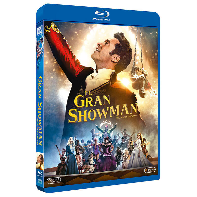 Film Large Showman Blu-ray