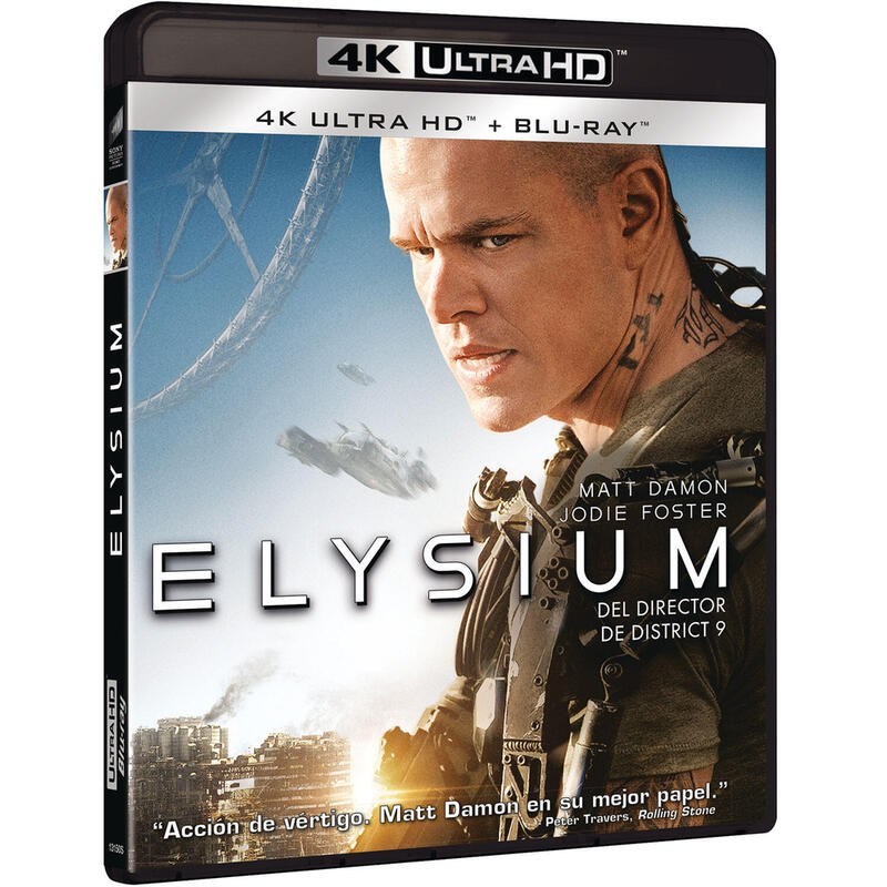 Film Elysium (4K UHD + Bd) - Bd Blu-ray