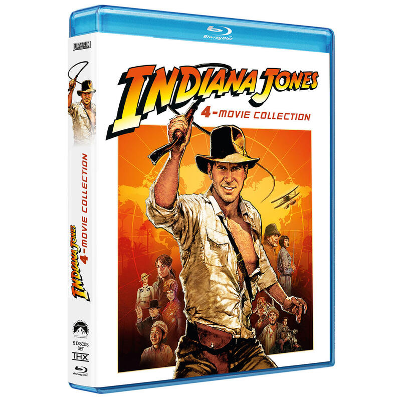 Film Indiana Jones - 4-MOVIE Collection - Bd Blu-ray