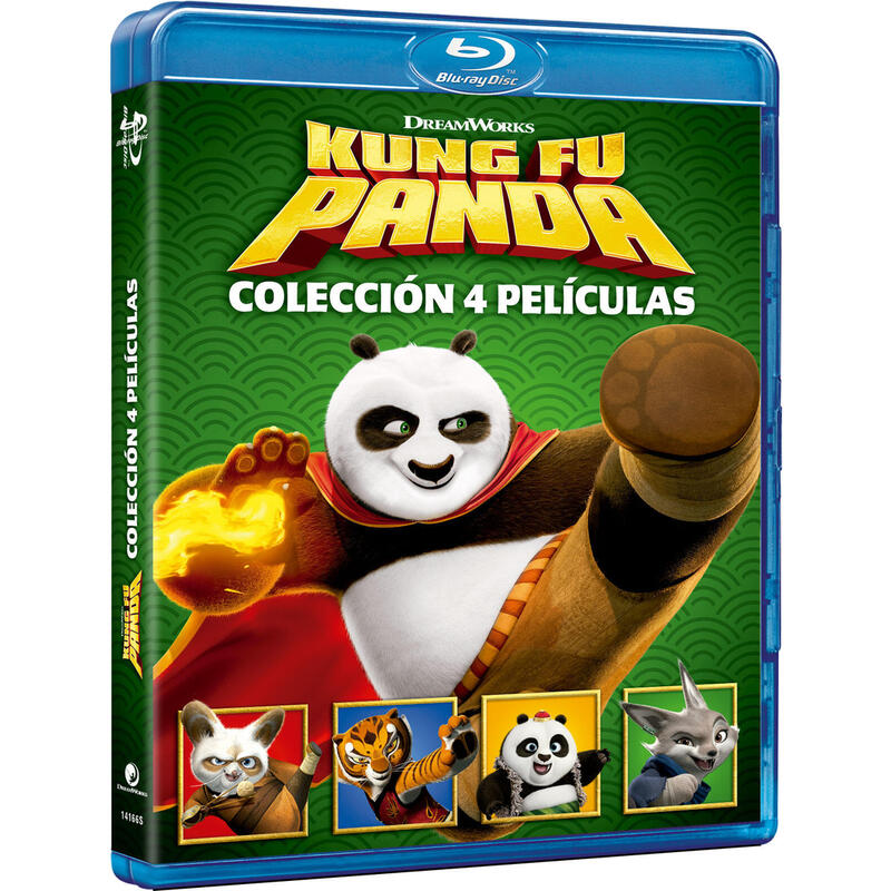 Film Kung Fu Panda Pack 1-4 - Bd Blu-ray