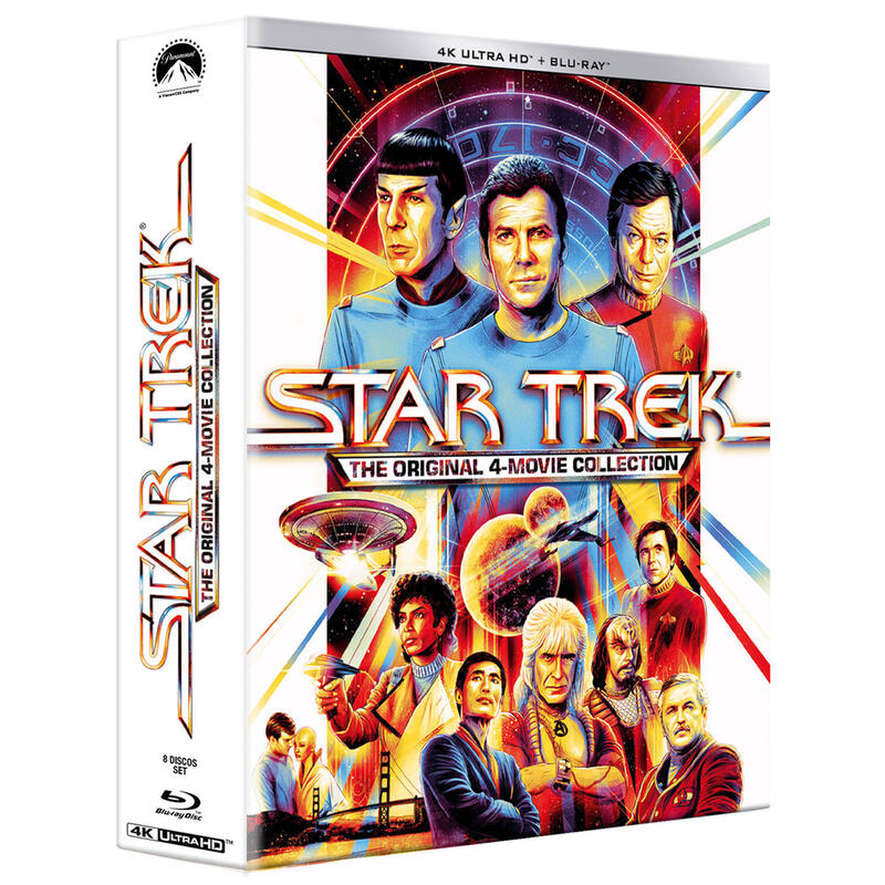 Film Star Trek The Genuine 4-MOVIE Collection (4 UHD + 4 Bd) - Bd Blu-ray