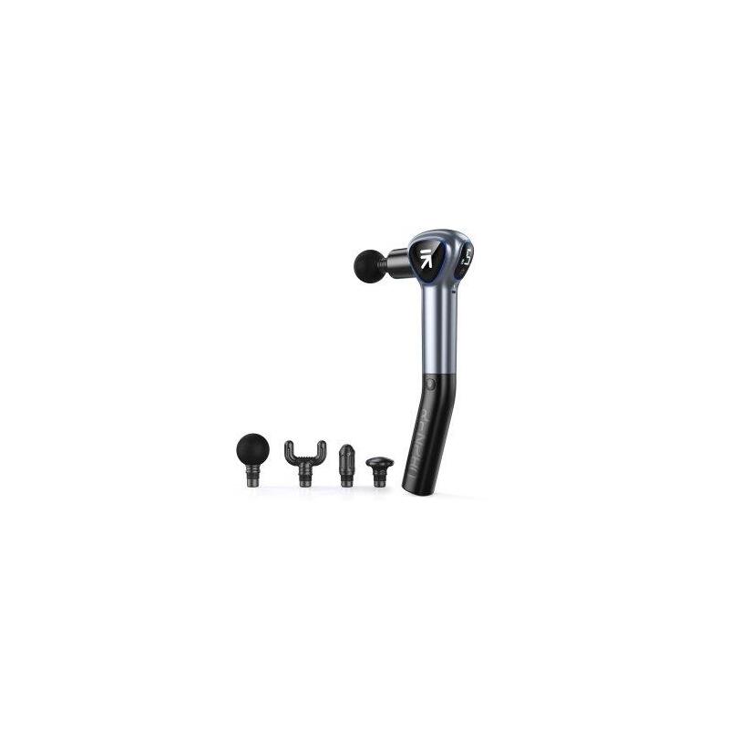Pistola Massage Muscular Renpho Reach 5 Velocidades 4 Heads Screen LED