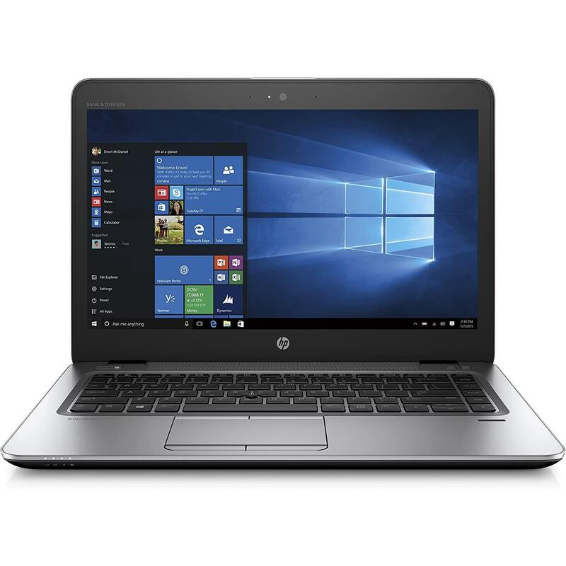 HP Laptop Refurbished Elitebook 840 G4 14 I5-7300U 8GB 256 SSD Keyboard Spanish W10 Professional Installed 1 Y