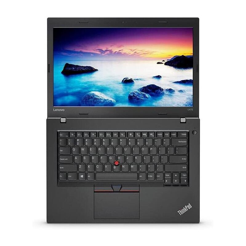 Lenovo Laptop Refurbished Thinkpad L470 14 I5-6300U 8GB SSD512 Windows 10 Pro Installed Keyboard Spanish Grado