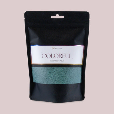 Powdered Candle Refill Kit – Unscented Emerald, 330g