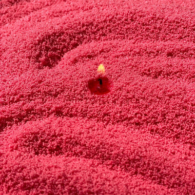 Powdered Candle Refill Kit – Unscented Rasberry, 330g