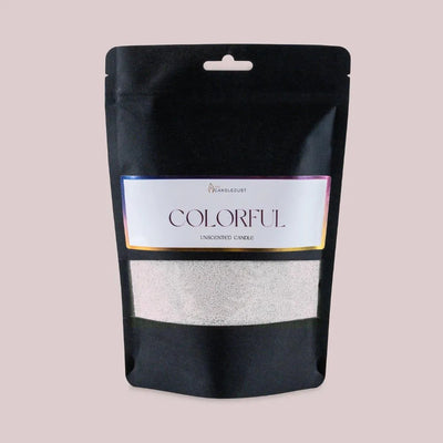 Powdered Candle Refill Kit – Unscented Silver, 330g