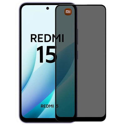 Protector Glass Tempered Antiespía Xiaomi Redmi 15 4G/5G — image 1