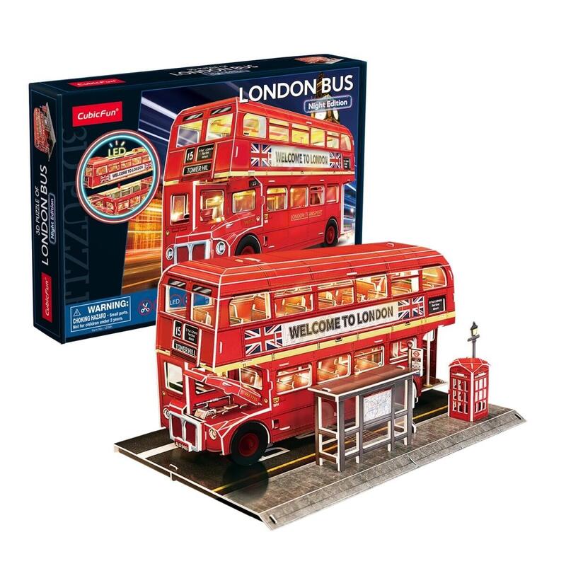 Puzzle 3D - Londynski Autobus