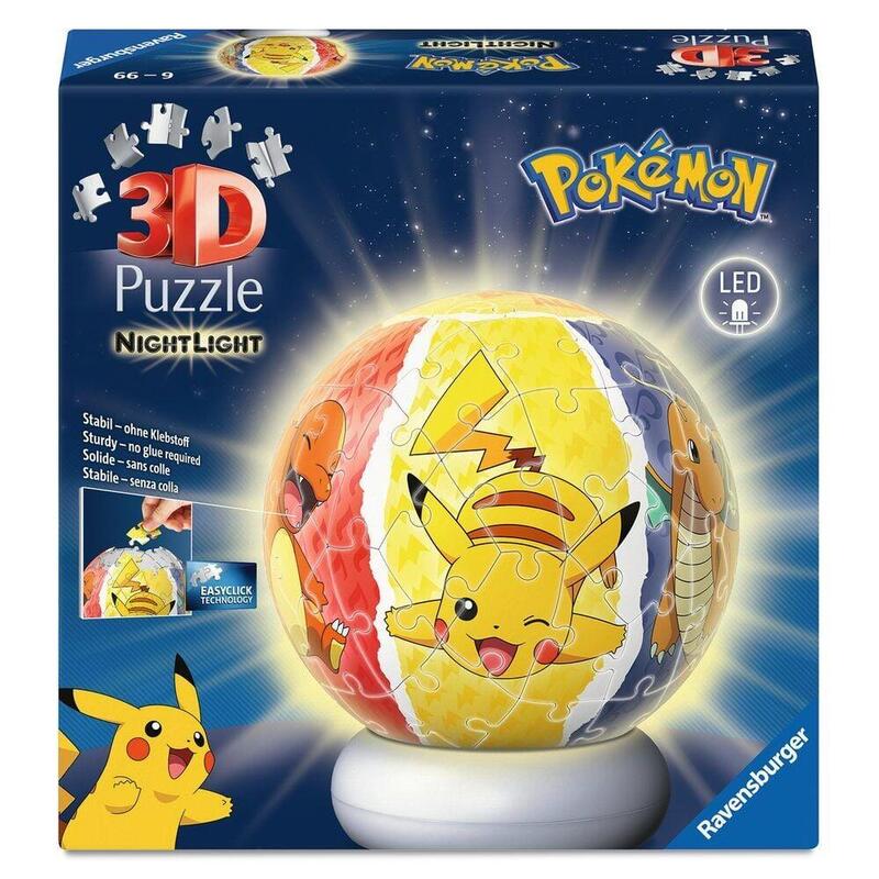 Puzle Ball Nightlight Pokemon